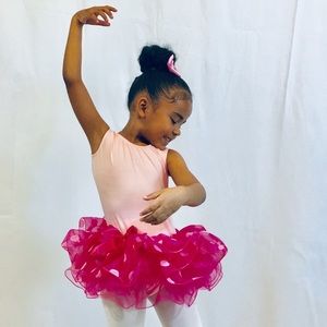 Sleeveless Pink Leotard